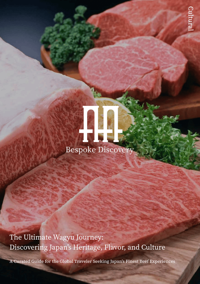 The Ultimate Wagyu Journey: Discovering Japans Heritage, Flavor, and Culture