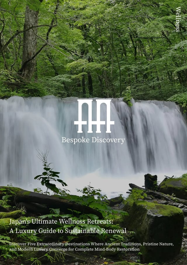Japan's Ultimate Wellness Retreats: A Luxury Guide to Sustainable Renewal