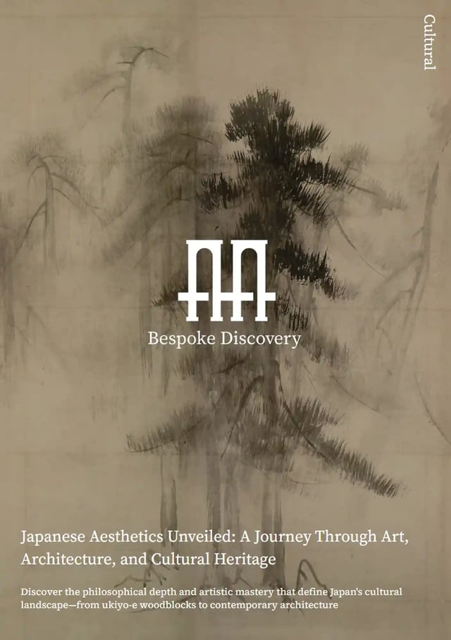 Japanese Aesthetics Unveiled: A Journey Through Art, Architecture, and Cultural Heritage