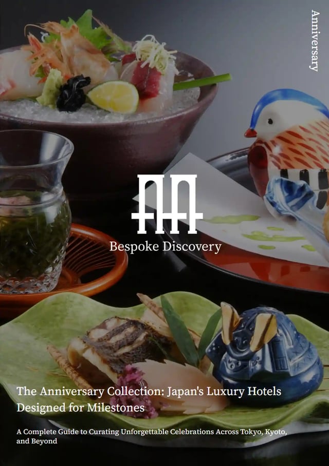 The Anniversary Collection: Japan's Luxury Hotels Designed for Milestones