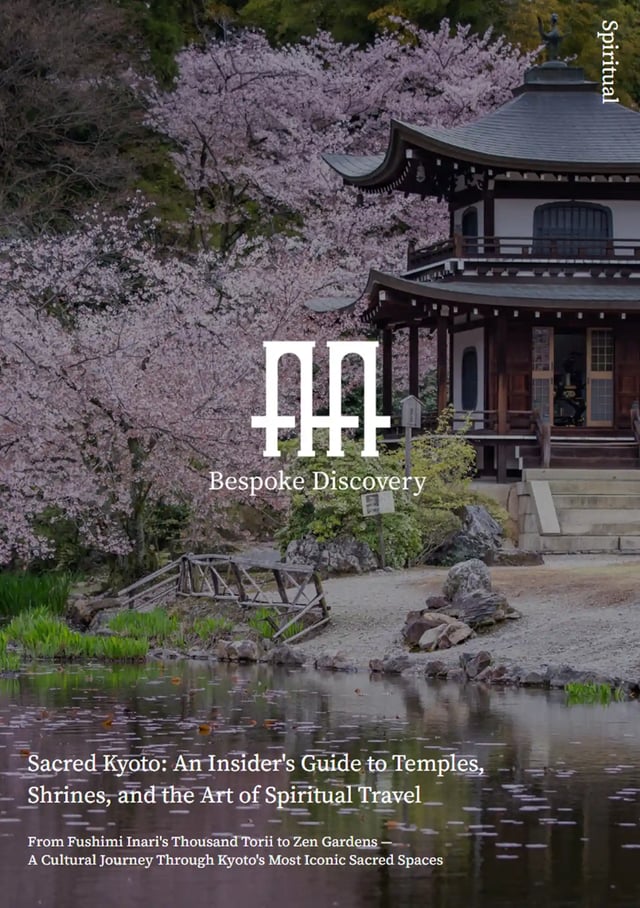 Sacred Kyoto: An Insider's Guide to Temples, Shrines, and the Art of Spiritual Travel