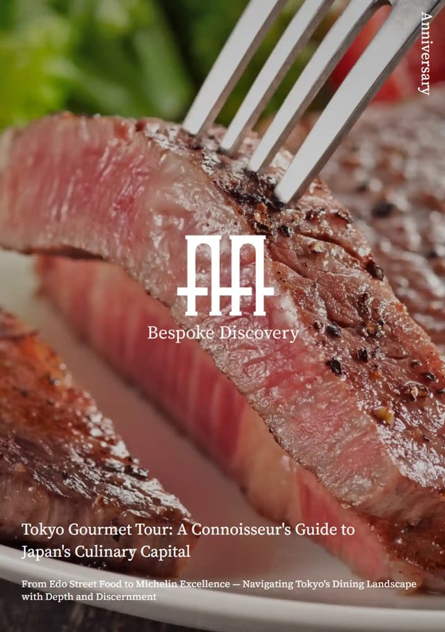 Tokyo Gourmet Tour: A Connoisseur's Guide to Japan's Culinary Capital
