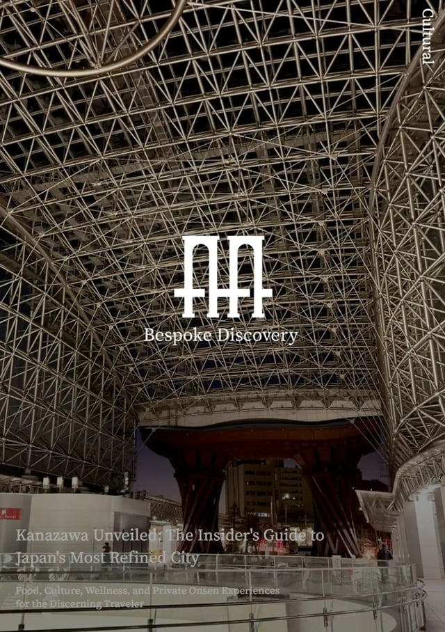 Kanazawa Unveiled: The Insider's Guide to Japan's Most Refined City