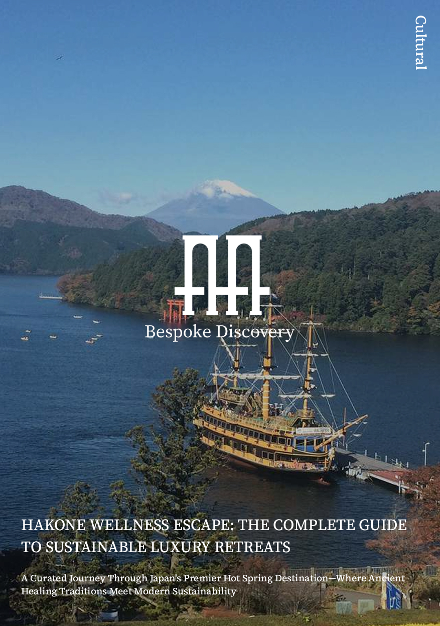 Hakone Wellness Escape: The Complete Guide to Sustainable Luxury Retreats from Tokyo