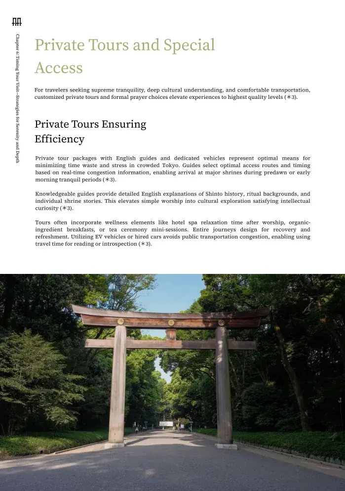 Chapter 6 — Timing Your Visit—Strategies for Serenity and Depth