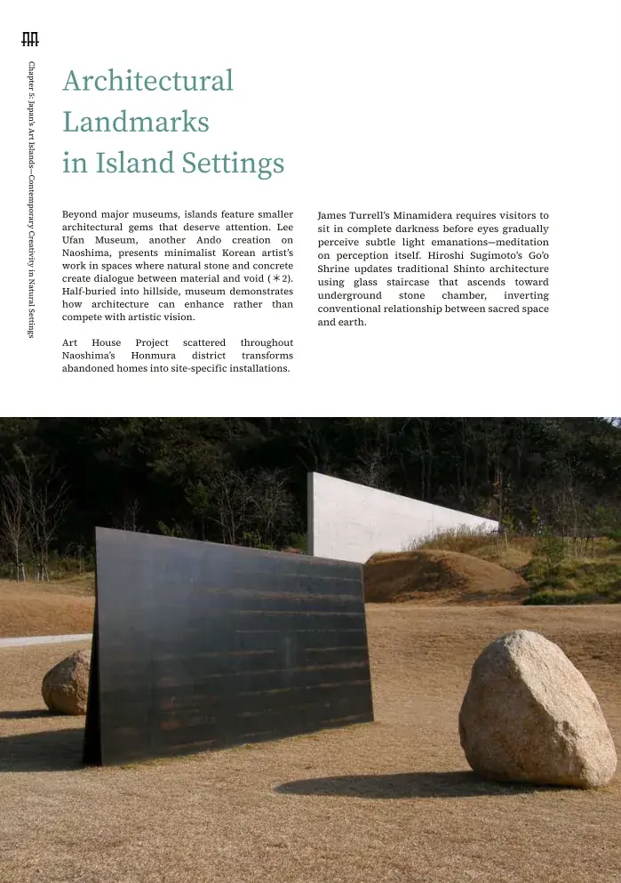Chapter 5 — Japan's Art Islands—Contemporary Creativity in Natural Settings