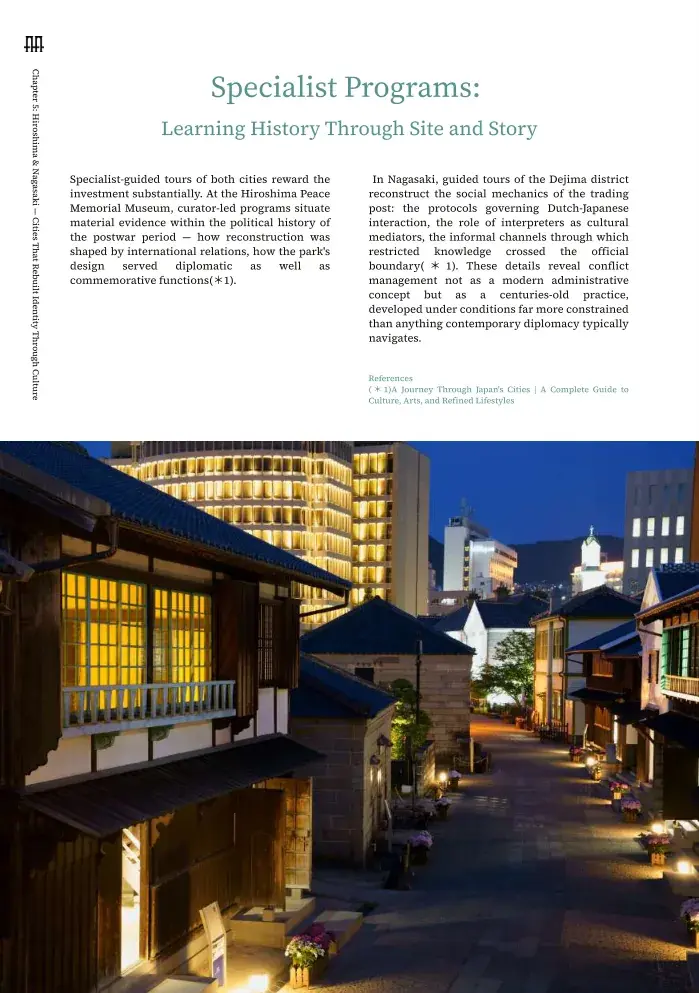 Chapter 5 — Hiroshima & Nagasaki — Cities That Rebuilt Identity Through