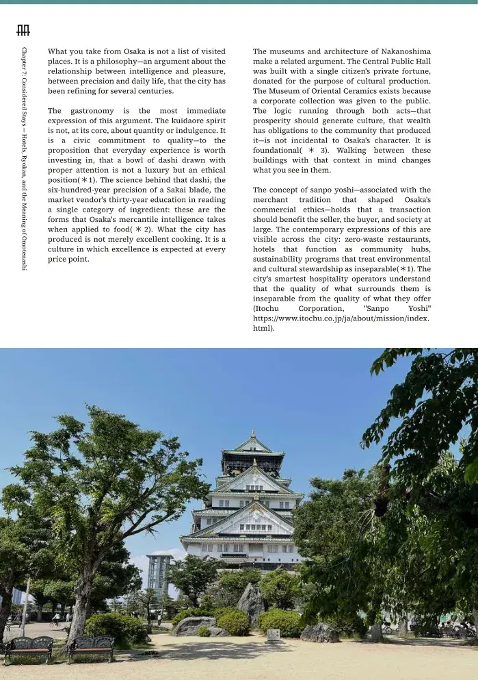 Chapter 7 — Considered Stays — Hotels, Ryokan, and the Meaning of