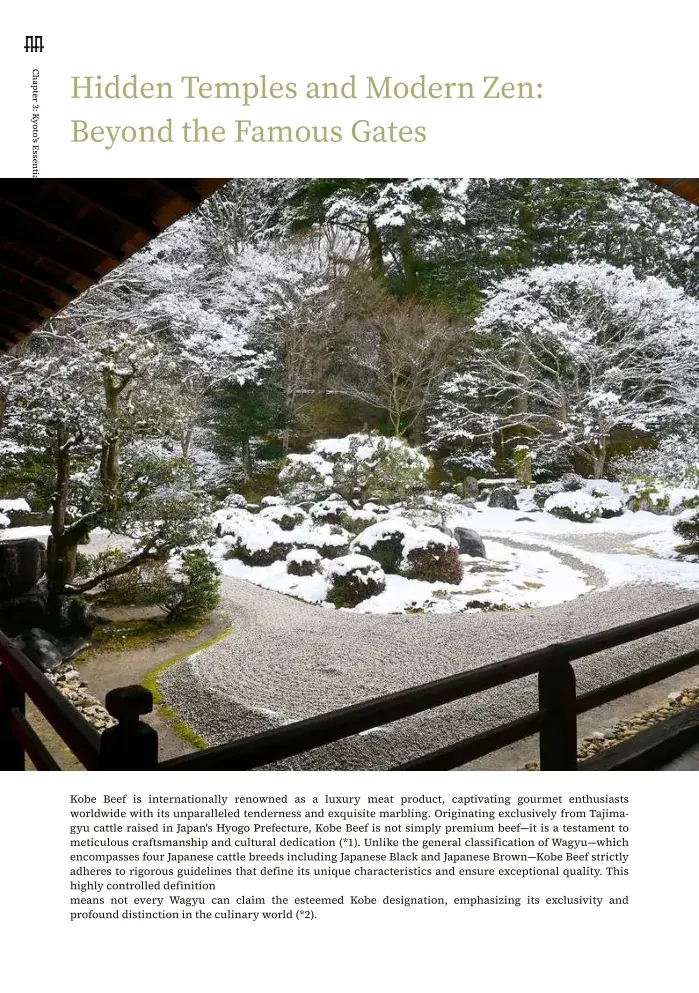 Chapter 3 — Kyoto's Essential Temples — Zen, Wabi-Sabi, and the Aesthetics of