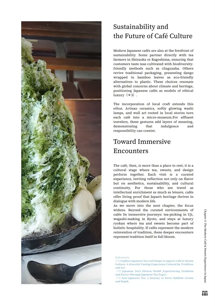 Chapter 5 — The Modern Café & Sweets Experience in Japan