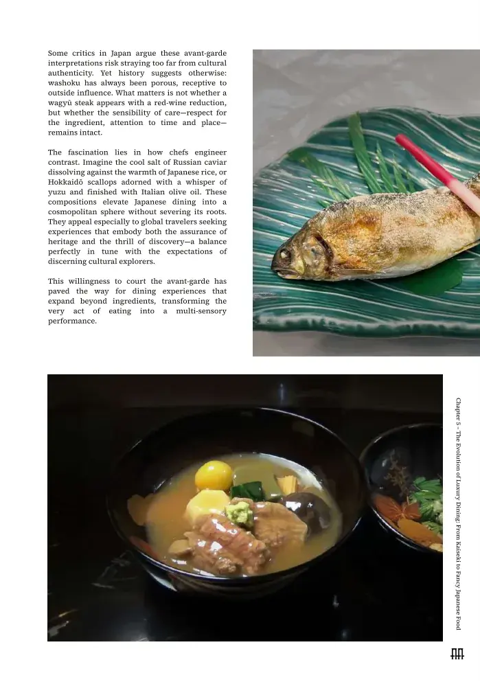Chapter 5 — The Evolution of Luxury Dining: From Kaiseki to Fancy Japanese Food