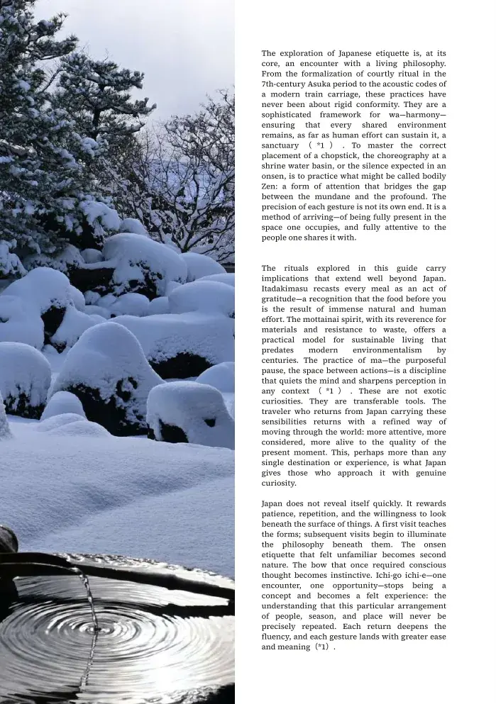 Chapter 1 — The Philosophy Behind Japanese Etiquette