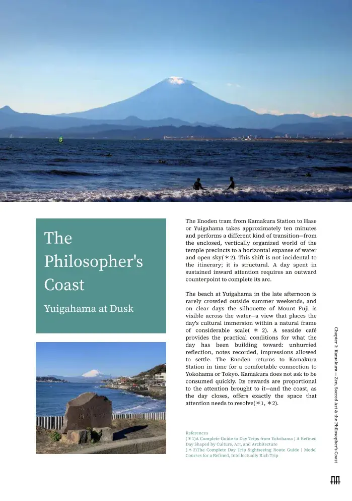 Chapter 3 — Kamakura — Zen, Sacred Art & the Philosopher's Coast