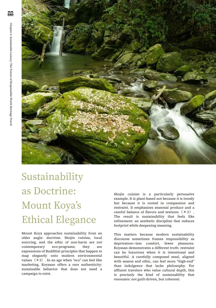 Chapter 6 — Sustainable Luxury: