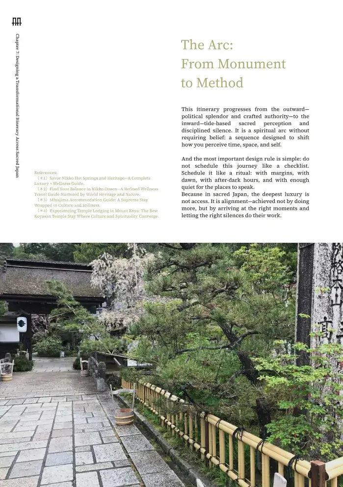 Chapter 7 — Designing a Transformational Itinerary Across Sacred Japan