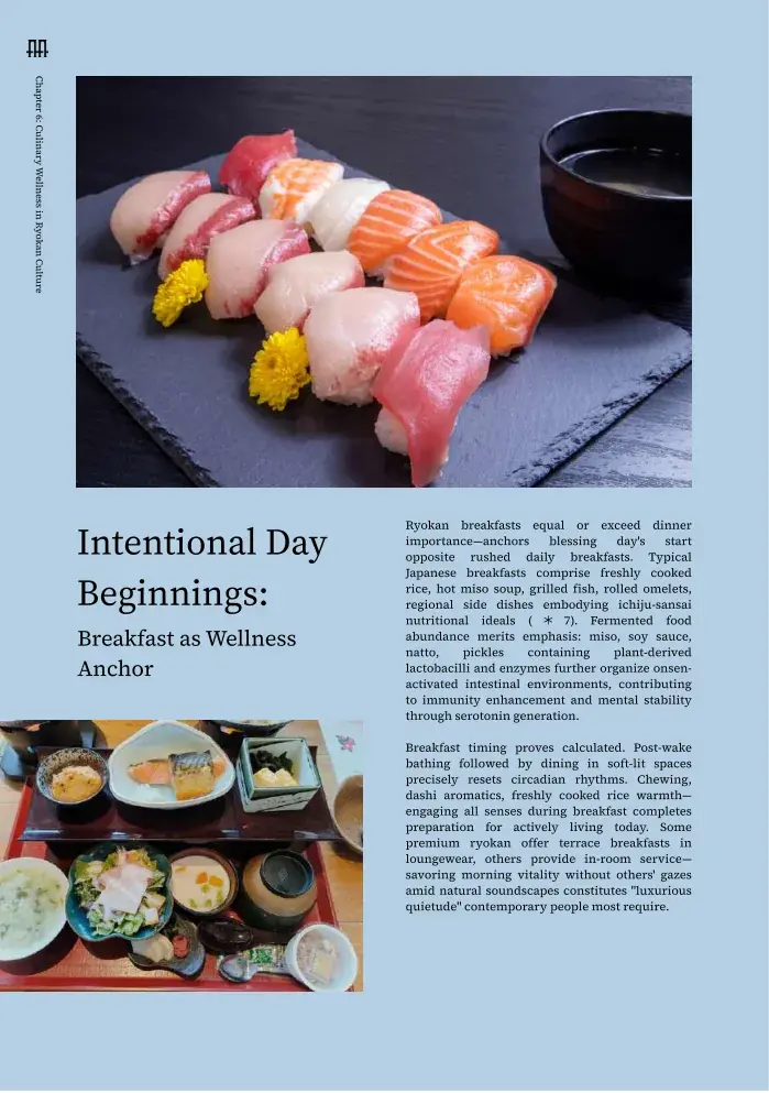 Chapter 6 — Culinary Wellness in Ryokan Culture